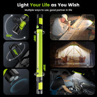Super Bright Magnetic Rechargeable Work Light for Car Repair & Outdoor Use