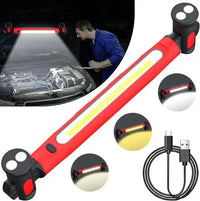 Super Bright Magnetic Rechargeable Work Light for Car Repair & Outdoor Use